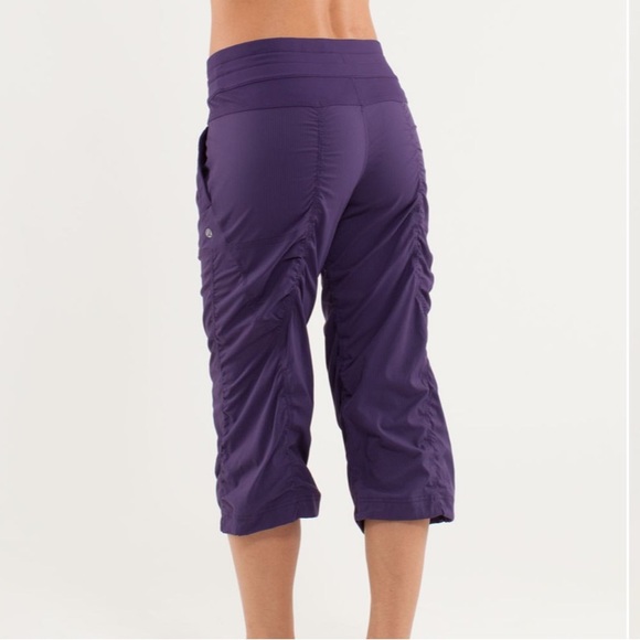 Lululemon Dance Studio Cropped Leggings Pants Size 6 in Concord Grape Purple - Picture 2 of 8